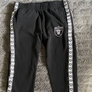 Raiders snap button tear away sweats